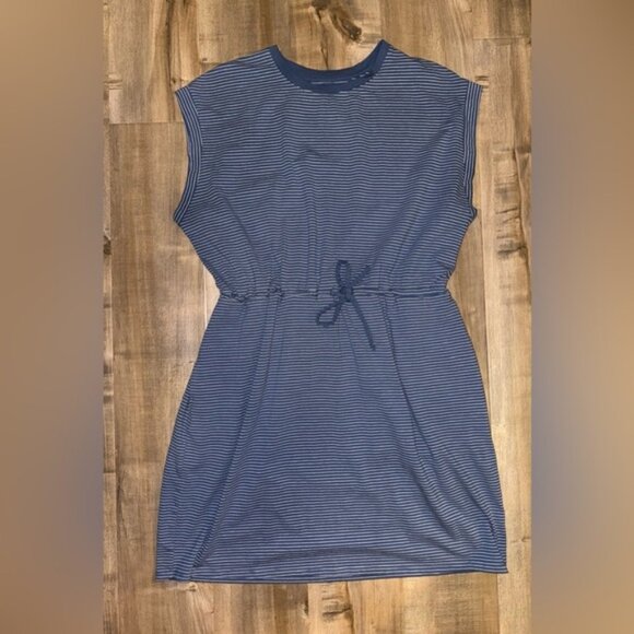 A New Day Blue Stripped Dress Size XL - Picture 1 of 7